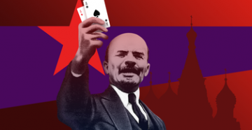 Октябрьская революция на Pokerdom: акция «50% рейкбек от Ильича»