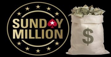 Sunday Million на PokerStars пройдет со взносом $54.50
