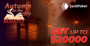 Autumn in the city Quests: JackPoker запустил акцию с призами на $20,000