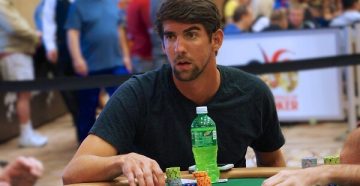 В серии WSOP участвует пловец Майкл Фелпс